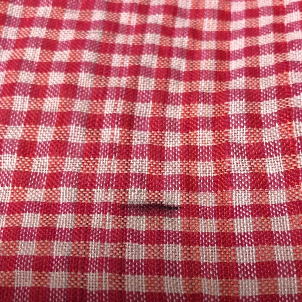 Gingham table runner c